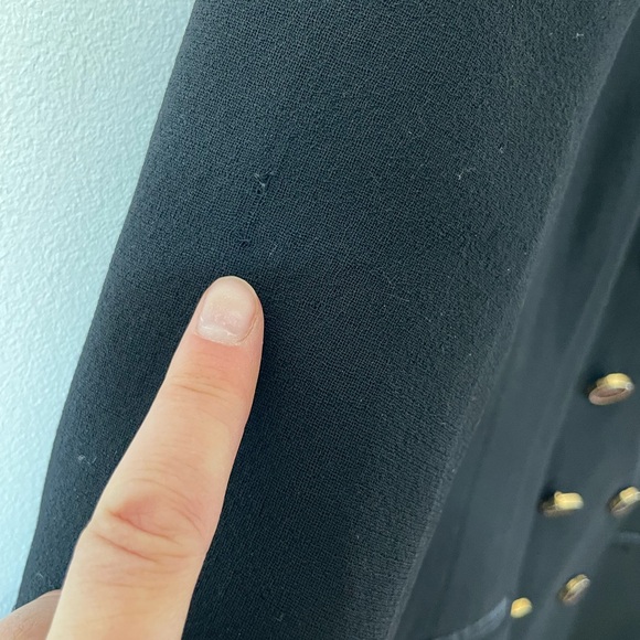 Vintage 1980s Escada black wool blazer by Margaretha Ley size 42 - Picture 9 of 15